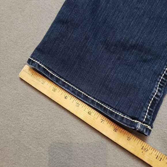 SILVER AIKO Jeans Dark Wash Bootcut Sz 22 - Picture 16 of 16